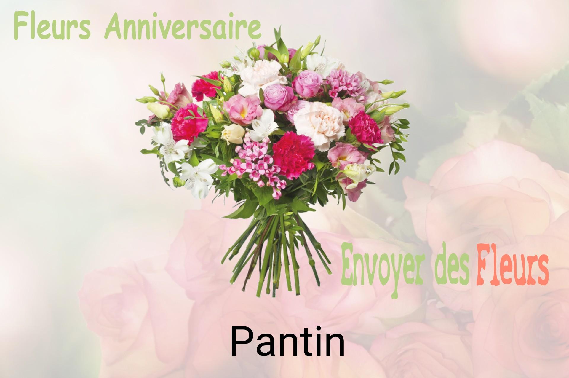 Bouquet de fleurs d’anniversaire livré à Pantin