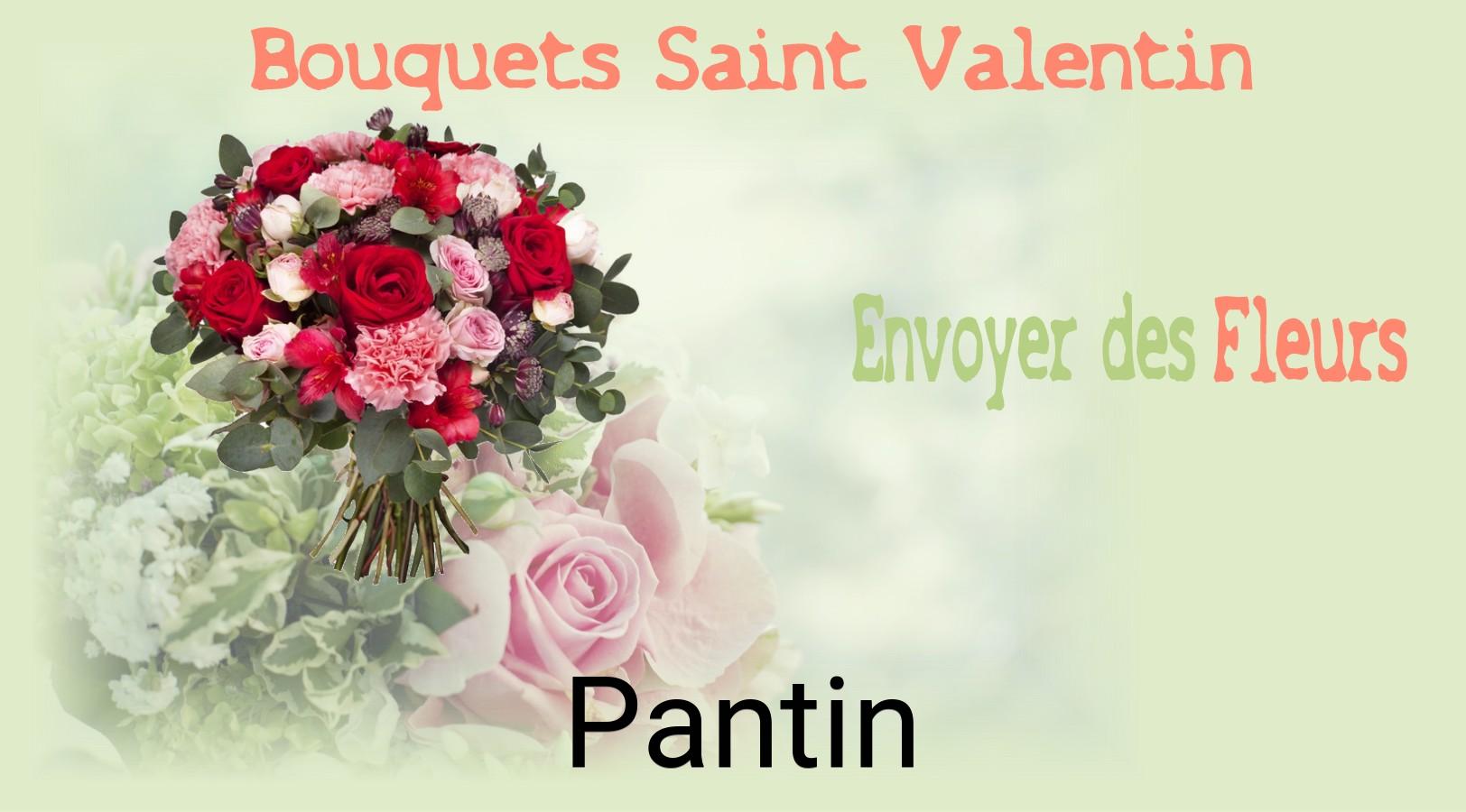 Roses de Saint-Valentin livrées à Pantin